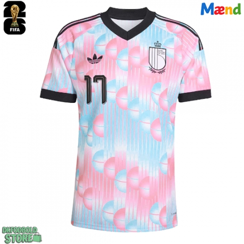 Belgien Charles De Ketelaere #17 Replika Udebanetrøje VM 2026 Kortærmet